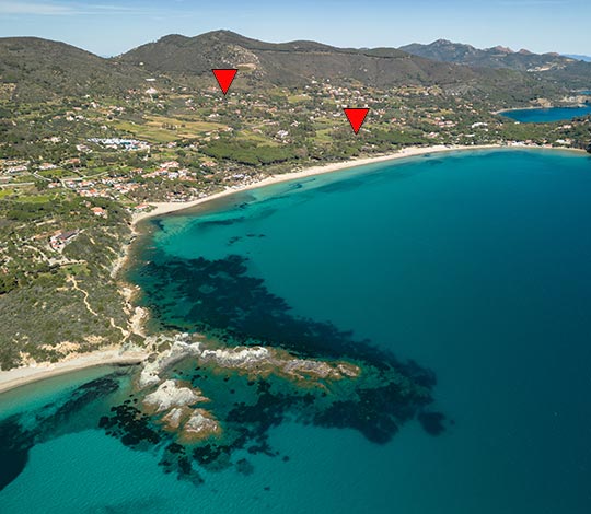 Baia di Lacona, isola d'Elba